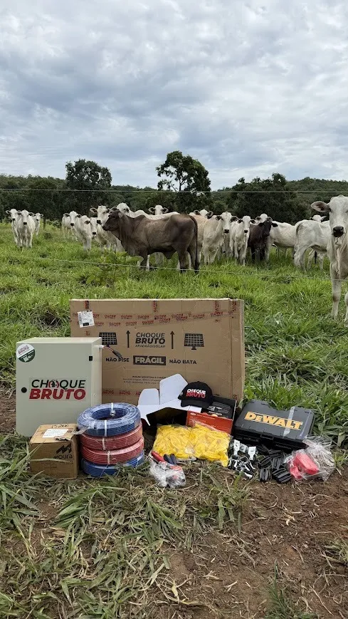 Kit Cerca elétrica para Bovinos